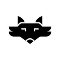 Arktis Fuchs Symbol Vektor Symbol Design Illustration