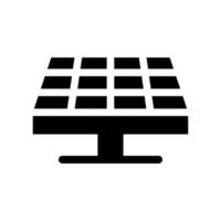 Solar- Panel Symbol Vektor Symbol Design Illustration