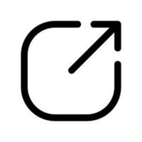 exportera ikon vektor symbol design illustration