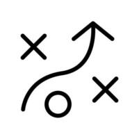 Strategie Symbol Vektor Symbol Design Illustration