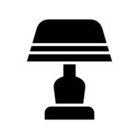 Lampe Symbol Vektor Symbol Design Illustration