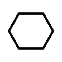 Hexagon Symbol Vektor Symbol Design Illustration