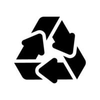 recyceln Symbol Vektor Symbol Design Illustration