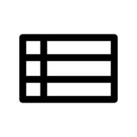 lista ikon vektor symbol design illustration
