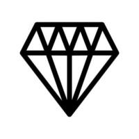 diamant ikon vektor symbol design illustration