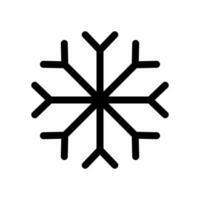 snö ikon vektor symbol design illustration