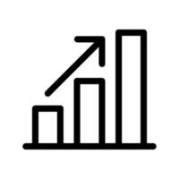 Diagramm Symbol Vektor Symbol Design Illustration