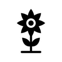 Sonnenblumen Symbol Vektor Symbol Design Illustration