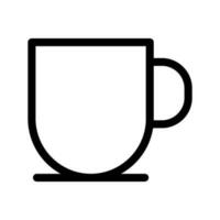 Tasse Symbol Vektor Symbol Design Illustration