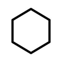 Hexagon Symbol Vektor Symbol Design Illustration