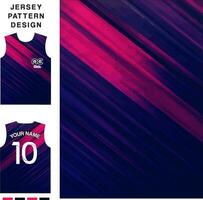 abstrakt Gerade Linie Konzept Vektor Jersey Muster Vorlage zum Drucken oder Sublimation Sport Uniformen Fußball Volleyball Basketball E-Sport Radfahren und Angeln kostenlos Vektor.