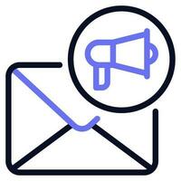 E-Mail-Marketing-Symbol vektor