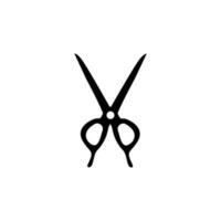 Schere Logo, Schneiden Werkzeuge Vektor, Friseur Rasierer Schere einfach Design, Illustration Vorlage Symbol vektor