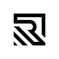 modern r brev logotyp design för företag vektor