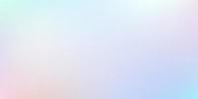 moderne Hologrammfarbe mit Halbtoneffekt-Design. abstrakte hellblaue Pastellfarbe unscharfer Hintergrund horizontales Panorama-Webbanner Vektor-Illustration vektor