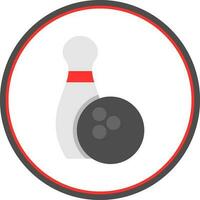 bowling vektor ikon design