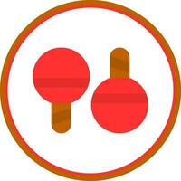 Tabelle Tennis Vektor Symbol Design