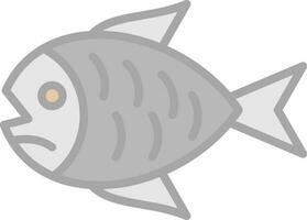 Fisch-Vektor-Icon-Design vektor