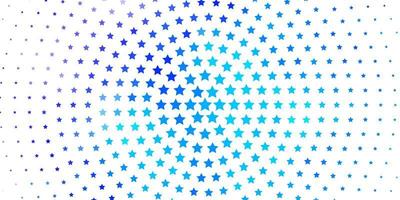 ljusrosa blå bakgrund med färgglada stjärnor lysande färgglad illustration med små och stora stjärnor design för ditt företags marknadsföring vektor
