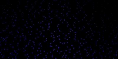 Dunkelrosa blaue Vektortextur mit schönen Sternen dekorative Illustration mit Sternen auf abstraktem Vorlagenmuster für Website-Landingpages vektor