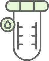 Pcr-Testvektor-Icon-Design vektor