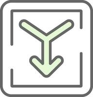 verschmelzen Vektor Symbol Design