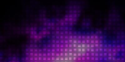 mörk lila vektor bakgrund med rektanglar