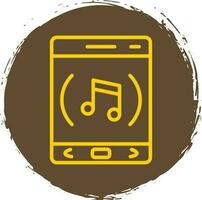 Musik- App Vektor Symbol Design