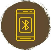 Handy, Mobiltelefon Bluetooth Vektor Symbol Design