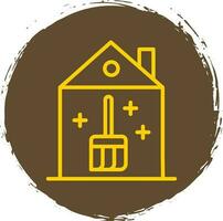 Haus Reinigung Vektor Symbol Design