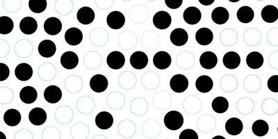 mörkblå vektorlayout med cirkelformer glitter abstrakt illustration med färgglada droppar mönster för tapeter gardiner vektor