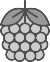 Brombeere Vektor Symbol Design