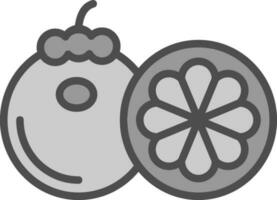 Mangostan Vektor Symbol Design