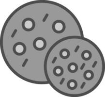 Cookies-Vektor-Icon-Design vektor