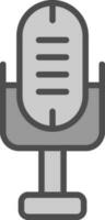 mikrofon vektor ikon design