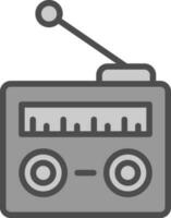 Radio Vektor Symbol Design