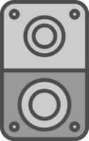 Lautsprecher Vektor Symbol Design