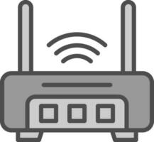Router Vektor Symbol Design