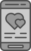 hjärta vektor ikon design