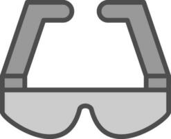 Sicherheit Brille Vektor Symbol Design