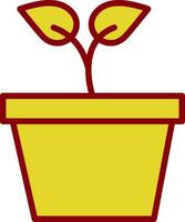Pflanzen Vektor Symbol Design