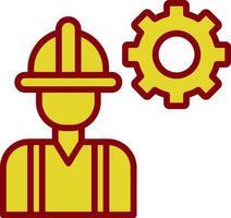 Arbeiter Vektor Symbol Design