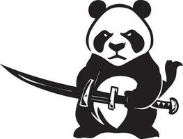 Kung fu Panda Vektor tätowieren Design Illustration
