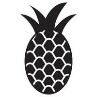 ananas ikon vektor