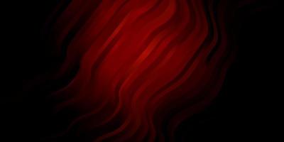 mörk röd vektor bakgrund med bågar färgglada illustration som består av kurvor mönster för annonser reklam