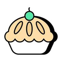 Premium-Download-Icon-Muffin vektor