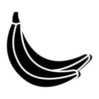 modern design ikon av banan vektor