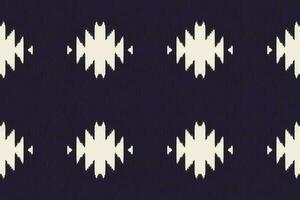 Motiv Ikat Blumen- Paisley Stickerei Hintergrund. Ikat Dreieck geometrisch ethnisch orientalisch Muster traditionell.aztekisch Stil abstrakt Vektor Design zum Textur, Stoff, Kleidung, Verpackung, Sarong.