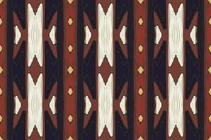 ikat tyg paisley broderi bakgrund. ikat tyg geometrisk etnisk orientalisk mönster traditionell.aztec stil abstrakt vektor illustration.design för textur, tyg, kläder, inslagning, sarong.