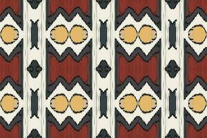 Ikat Stoff Paisley Stickerei Hintergrund. Ikat Vektor geometrisch ethnisch orientalisch Muster traditionell.aztekisch Stil abstrakt Vektor illustration.design zum Textur, Stoff, Kleidung, Verpackung, Sarong.